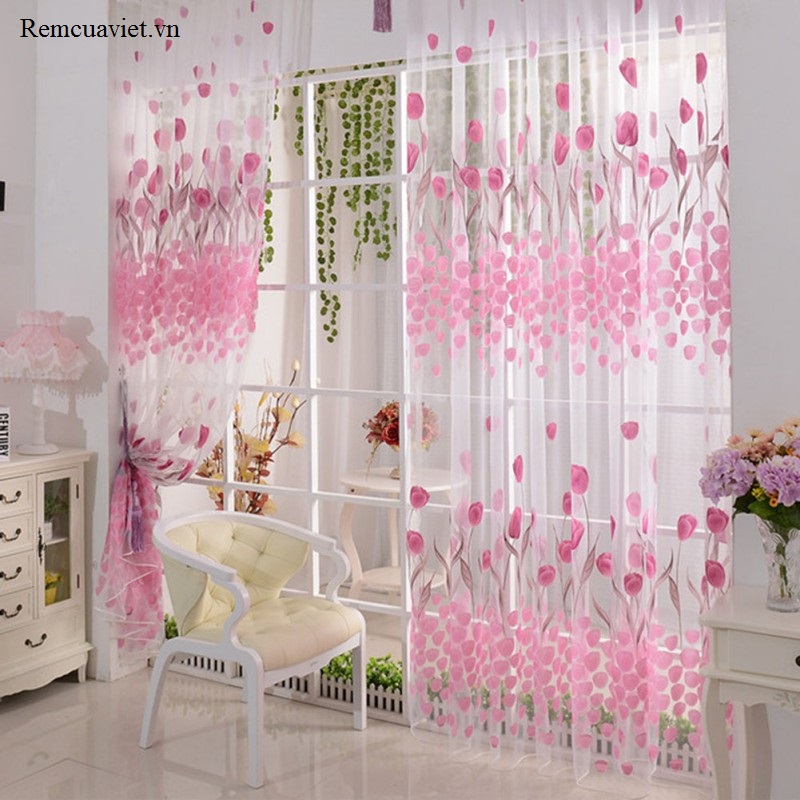 Rèm vải voan mang đến sự lãng mạn cho kiến trúc căn phòng của bạn.